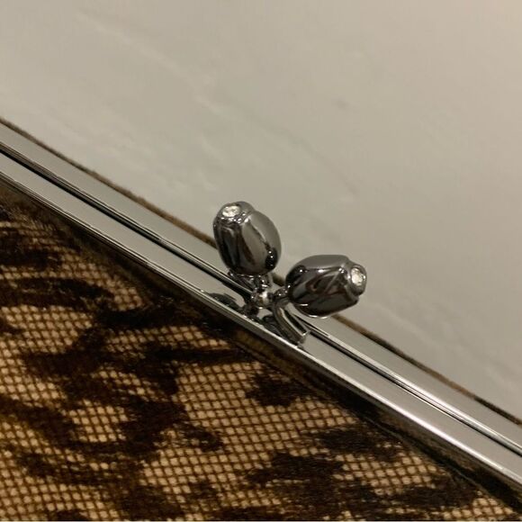 Handmade Real Hair On Calf-hide "Tulip" Kisslock Shoulder Bag & 2 Strap Styles - Picture 11 of 13